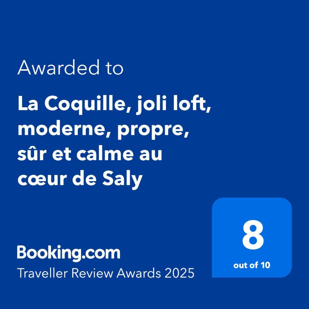 "La Coquille", Joli Loft, Moderne, Propre, Sur Et Calme Au Coeur De Saly Apartment ภายนอก รูปภาพ